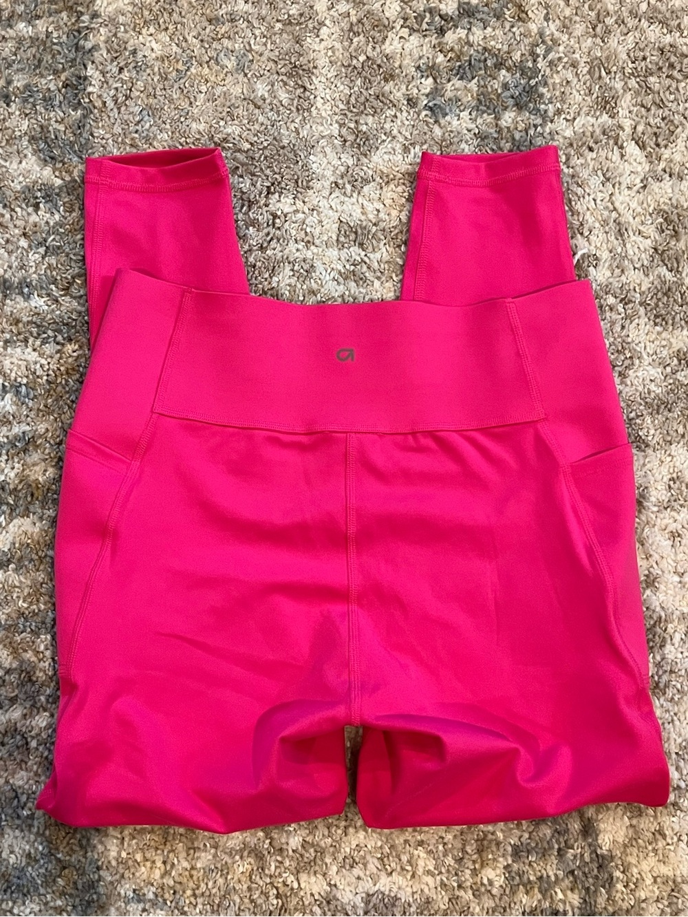 GAPfit Hot Pink High Waist Pocket Legging Size L